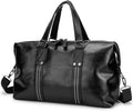 Travel Duffel Bag Waterproof Leather Weekend Bag Overnight Handbag shoulder bag