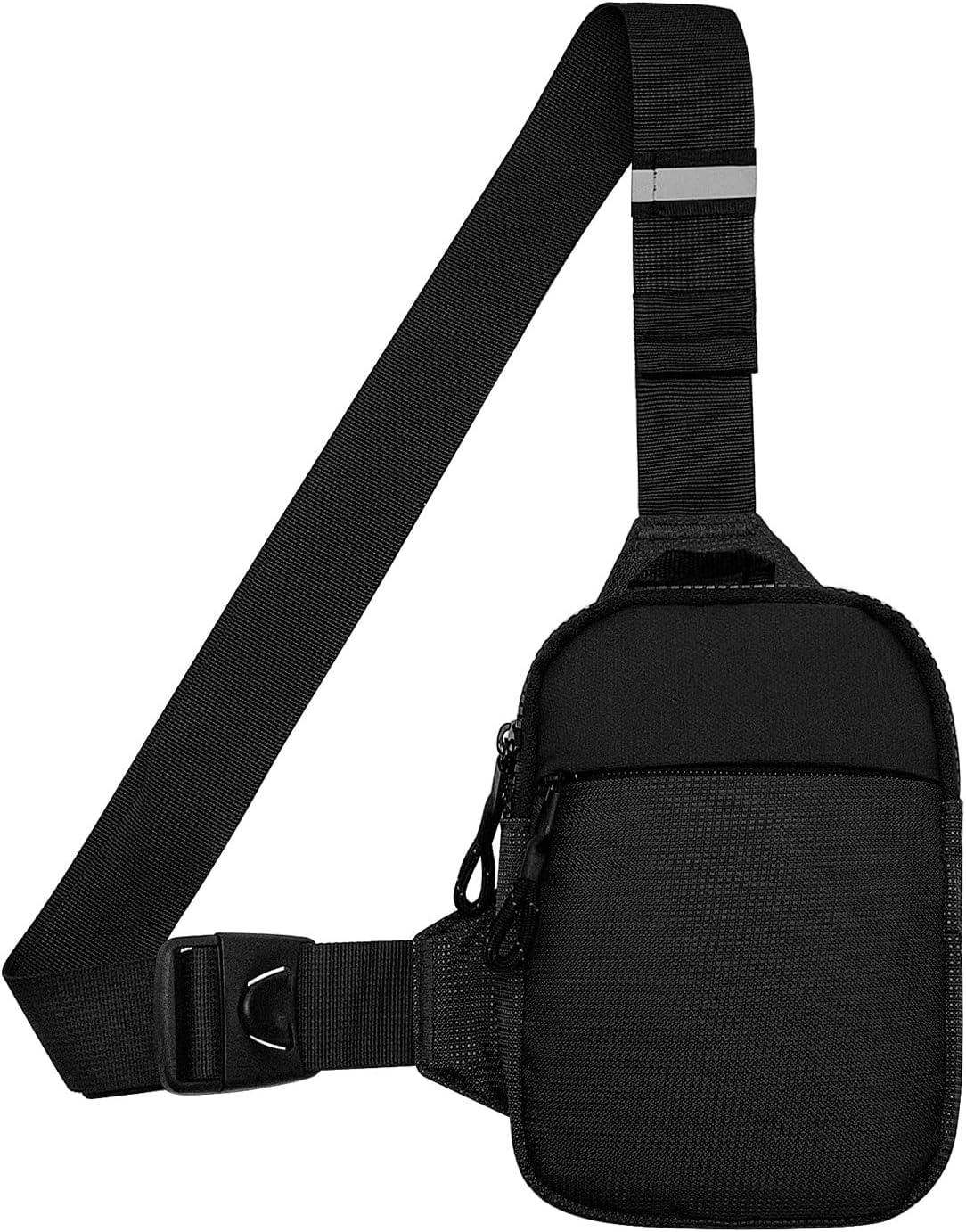Mini Sling Bag - Men Women Small Waterproof Crossbody Bag Casual Phone Chest Bag for Travelling Hiking