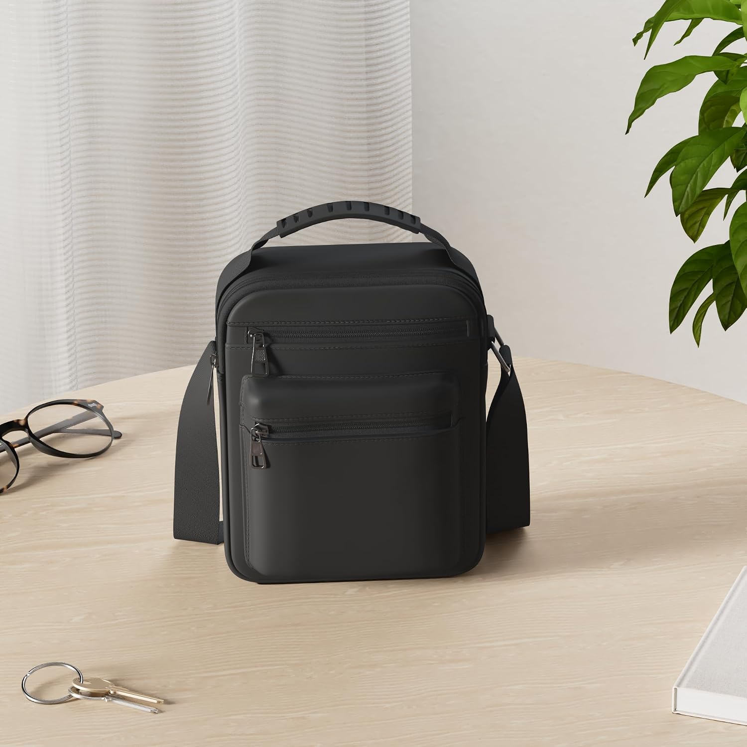 Crossbody Bag for Men, mini man purse,Travel Messenger Shoulder Bag for Men, Small Side Bags for Mens
