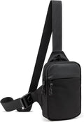Mini Sling Bag for Men Women, Waterproof Utility Crossbody Backpack Chest Bag for Hiking Travel Sports Running
