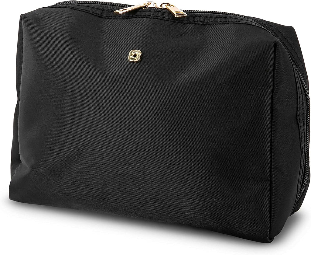 Unisex  Top Zip Travel Kit, Unisex Hanging Toiletry Bag  Kit, Black, One Size,  Top Zip Travel Kit, Unisex Hanging Toiletry Bag  Kit