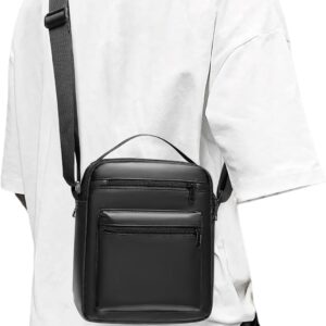 Crossbody Bag for Men, mini man purse,Travel Messenger Shoulder Bag for Men, Small Side Bags for Mens