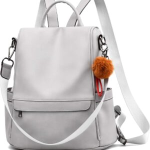 Women Backpack Purse PU Leather Anti-theft Casual Shoulder Bag Fashion Ladies Satchel Bags