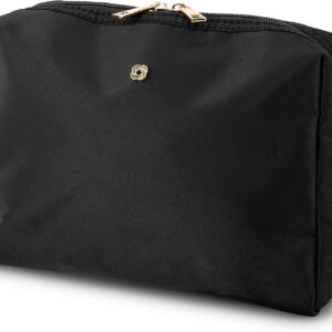 Unisex  Top Zip Travel Kit, Unisex Hanging Toiletry Bag  Kit, Black, One Size,  Top Zip Travel Kit, Unisex Hanging Toiletry Bag  Kit